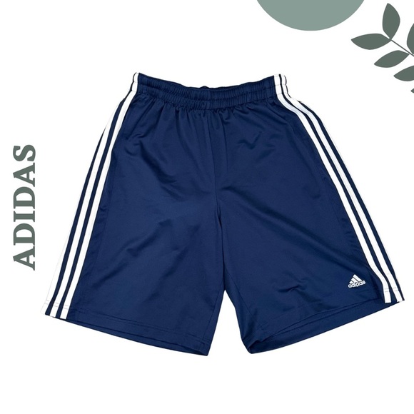 adidas Other - 🛍️3/$40 Adidas Men’s ClimaCool Athletic Shorts – Navy Blue, Size Medium